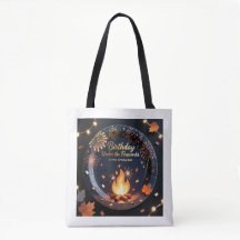 Elegante verjaardagstas voor Bonfire Night