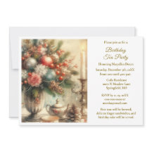 Elegante verjaardagsthee party