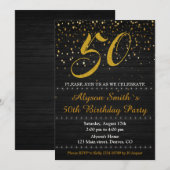 Elegante verjaardagsuitnodiging Volwassen vrouw ui Kaart (Voorkant / Achterkant)