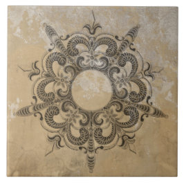 ELEGANTE VERLENGING 16E EEUW TEGELTJE