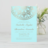 Elegante verlovingsfeestuitnodigingen Gold Foil Kaart (Staand voorkant)