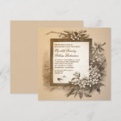  elegante verlovingsfeestuitnodigingen kaart (Voorkant / Achterkant)