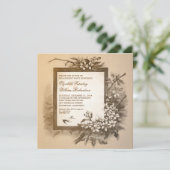  elegante verlovingsfeestuitnodigingen kaart (Staand voorkant)