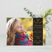 Elegante Verpleging van Klasse | Medische School A Kaart (Staand voorkant)