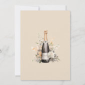 Elegante verrassing 70ste verjaardagsfeest kaart (Achterkant)