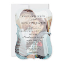 Elegante verschoten aangepaste foto geometrische h