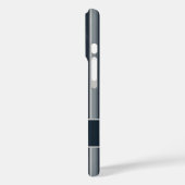 Elegante verticale retro strepen Case-Mate iPhone case (Achterkant / Links)