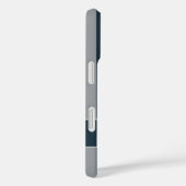 Elegante verticale retro strepen Case-Mate iPhone case (Achterkant / Rechts)