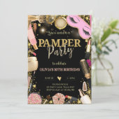 Elegante verwendag kaart (Staand voorkant)