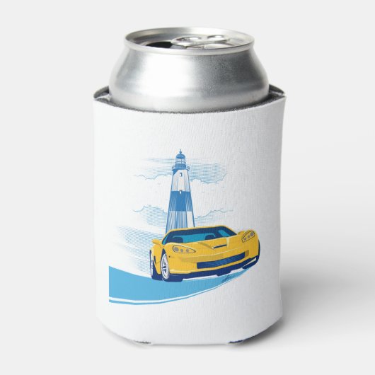 ELEGANTE VETTE AUTO KUNST BLIKJESKOELER (Blikje Voorkant)