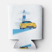 ELEGANTE VETTE AUTO KUNST BLIKJESKOELER (Achterkant)