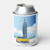 ELEGANTE VETTE AUTO KUNST BLIKJESKOELER (Blikje Voorkant)