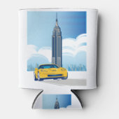 ELEGANTE VETTE AUTO KUNST BLIKJESKOELER (Voorkant)