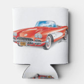 ELEGANTE VETTE AUTO KUNST BLIKJESKOELER (Achterkant)