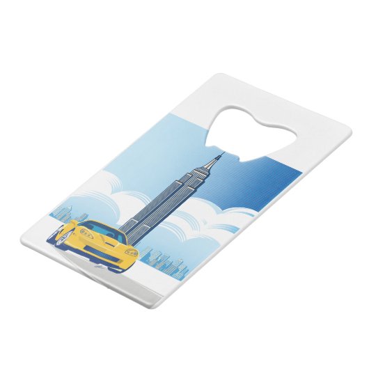 ELEGANTE VETTE AUTO KUNST CREDITKAART FLESSENOPENER (Achterkant Gekanteld)