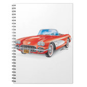 ELEGANTE VETTE AUTO KUNST NOTITIEBOEK (Voorkant)