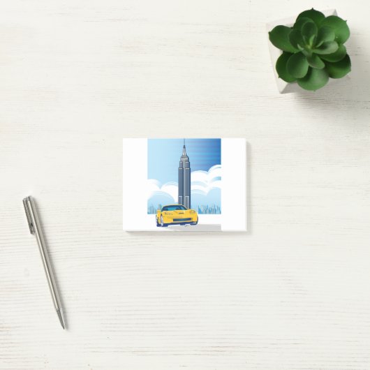 ELEGANTE VETTE AUTO KUNST POST-IT® NOTES (Kantoor)