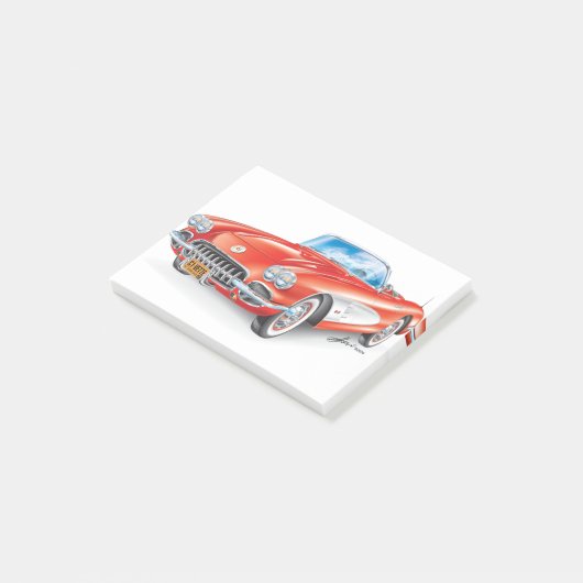 ELEGANTE VETTE AUTO KUNST POST-IT® NOTES (Schuin)