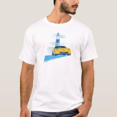 ELEGANTE VETTE AUTO KUNST T-SHIRT (Voorkant)