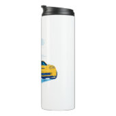 ELEGANTE VETTE AUTO KUNST THERMOSBEKER (Geroteerd rechts)