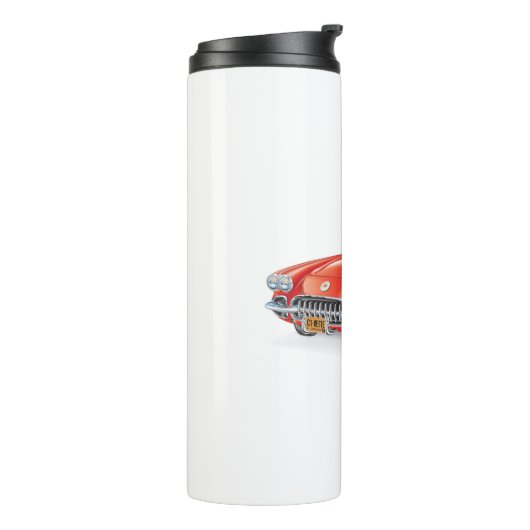 ELEGANTE VETTE AUTO KUNST THERMOSBEKER (Gedraaid links)