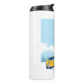 ELEGANTE VETTE AUTO KUNST THERMOSBEKER (Gedraaid links)