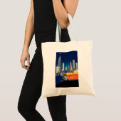ELEGANTE VETTE AUTO KUNST TOTE BAG (Voorkant (product))