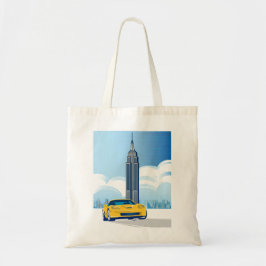 ELEGANTE VETTE AUTO KUNST TOTE BAG