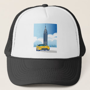 ELEGANTE VETTE AUTO KUNST TRUCKER PET
