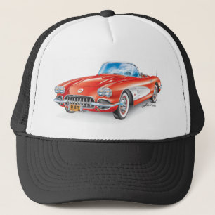ELEGANTE VETTE AUTO KUNST TRUCKER PET