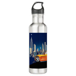 ELEGANTE VETTE AUTO KUNST WATERFLES 