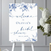 Elegante Victoriaans Bloemen WELKOM Vrijgezellenfe Poster