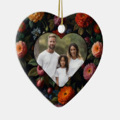 Elegante Victoriaans bloemenstijl Keramisch Ornament (Rechts)