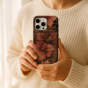 Elegante Victoriaans Hibiscus Romance iPhone 16 Pro Max Hoesje