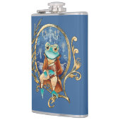 Elegante Victoriaans kikker Heupfles (Links)