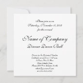 Elegante Victoriaans letter A Monogram Kaart (Achterkant)