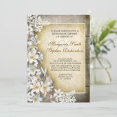 elegante Victoriaans repetities tijdens het diner Kaart (Staand voorkant)