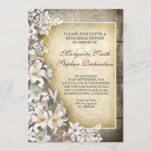 elegante Victoriaans repetities tijdens het diner Kaart