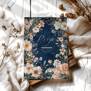 Elegante Victoriaans Royal Elegance bruiloft RSVP Kaartje