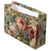 Elegante Victoriaans Rozen, Tuinbloemen Groot Cadeauzakje (Voorkant Gekanteld)