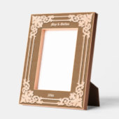 Elegante Victoriaans tijdperk scrollen grens Gegraveerde Lijstjes (Links)