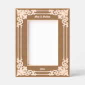 Elegante Victoriaans tijdperk scrollen grens Gegraveerde Lijstjes (Voorkant)