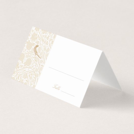 Elegante Victoriaans Trouwplaatskaart Kaart (Voorkant)