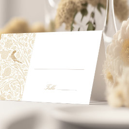 Elegante Victoriaans Trouwplaatskaart Kaart