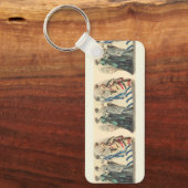 Elegante victoriaanse dames sleutelhanger (Voorkant)