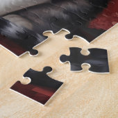 Elegante victoriaanse katten legpuzzel (Zijkant)