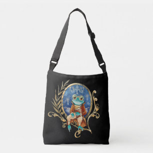 Elegante Victoriaanse kikker crossbody tas