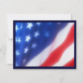 Elegante Vierde van Juli Viering Uitnodiging (Achterkant)