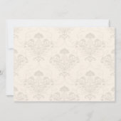 Elegante viering van 25-jarig jubileum kaart (Achterkant)