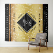 Elegante viering van 27 jaar huwelijksjubileum en  wandkleed (In Situ (horizontaal))